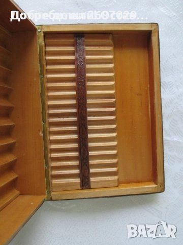 Табакери: стара дървена кутия, хумидор, метал, кожа, кожена, антика, снимка 16 - Антикварни и старинни предмети - 31812766