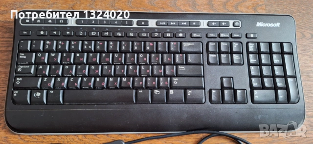 Клавиатура безкабелна Microsoft модел 1356, снимка 2 - Клавиатури и мишки - 54118507