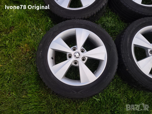 ПРОМО Алуминиеви Джанти за SKODA OCTAVIA 3 5x112 16 цола.Отлично състояние., снимка 3 - Гуми и джанти - 54177019