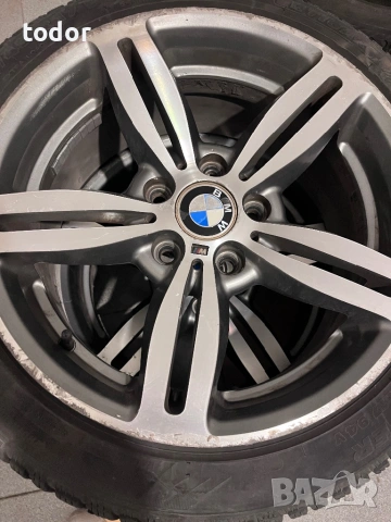 BMW M-джанти 17 цола с зимни гуми, снимка 3 - Гуми и джанти - 54517324