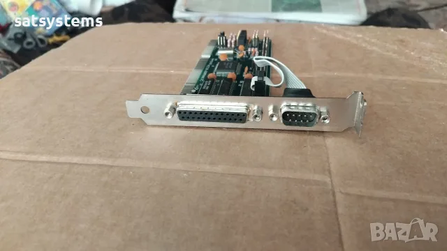 Mitsubishi P2C94001 16-bit ISA Multi Controller IDE FLOPPY COM Print Card, снимка 2 - Други - 55340425