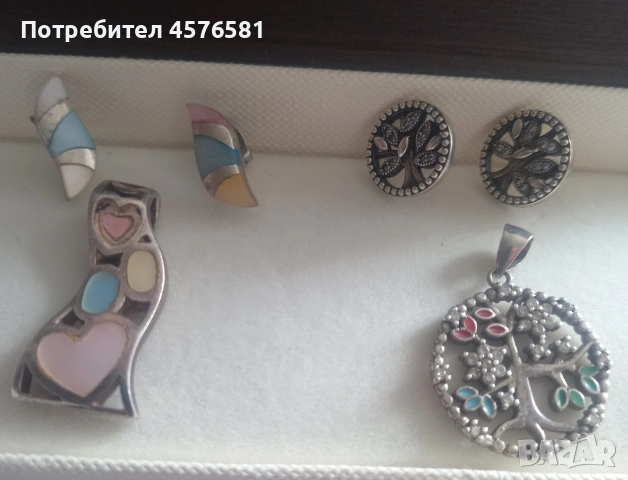 сребърни бижута сребро 925, снимка 4 - Колиета, медальони, синджири - 54219250