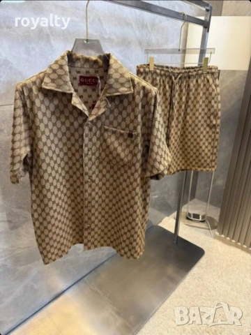 Gucci Нов Мъжки Комплект Гучи 