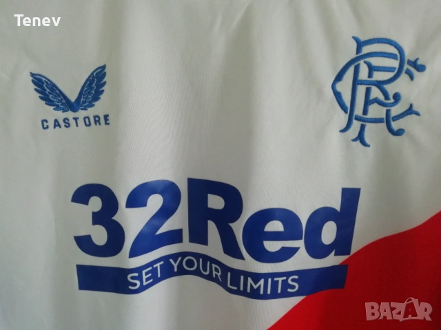 Glasgow Rangers Castore оригинална тениска фланелка Глазгоу Рейнджърс екип , снимка 4 - Тениски - 45827607
