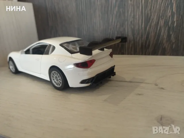 Метална количка Maserati Gran Turismo MC GT4 !!!, снимка 7 - Колекции - 55464981