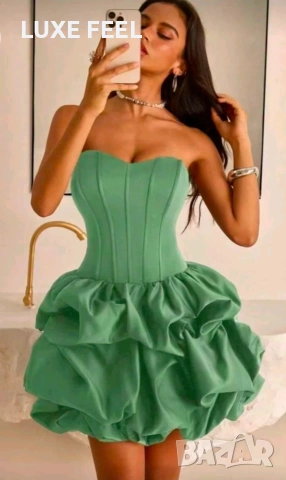 Разпродажба ✨ Сатен ✨ Страхотни Рокли , снимка 4 - Рокли - 54222099