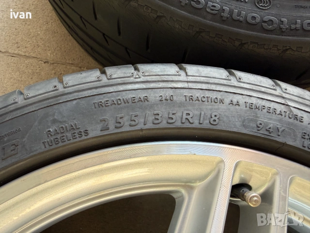 4 бр. оригинални алуминиеви джанти спорт пакет Mercedes AMG 18 цола 5x112, снимка 13 - Гуми и джанти - 54852553