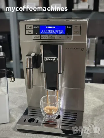 Кафемашина DeLonghi PrimaDonna XS ETAM 36.366, снимка 6 - Кафемашини - 55629356
