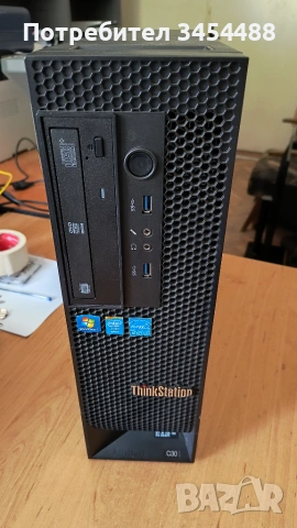 Lenovo ThinkStation C30, Intel Xeon E5-1650 v2@3.5GHz 6-core, 64 RAM, 512 SSD, Nvidia Quadro K600