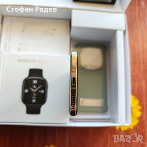 Смартфон Honor MAGIC6 PRO 512/12 GREEN + WATCH 6 + CHARGER 100W + CASE + HONOR CHOICE Earbuds Clip, снимка 8 - Други - 54537226