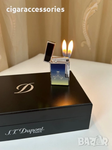 Запалка S.T. Dupont Ligne 2 Montecristo La Nuit – отлично състояние