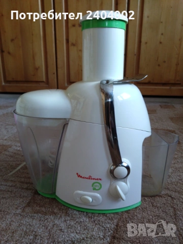 Сокоизтисквачка Moulinex JU400X 400W, снимка 2 - Сокоизстисквачки и цитрус преси - 54901331