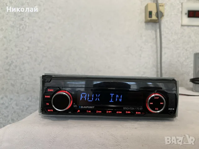 Авто радио Blaupunkt Bluetooth, снимка 4 - Аксесоари и консумативи - 55545929