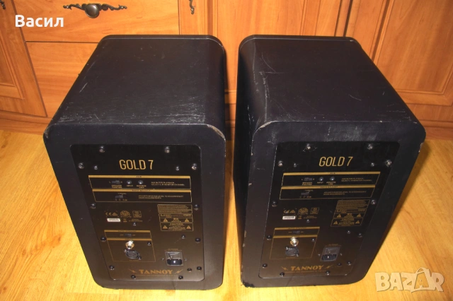Tanoy Gold 7 - Студийни активни монитори, страхотни и за домашно HI Fi, снимка 10 - Тонколони - 54644141