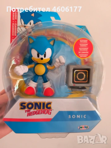 Sonic Фигура 10см Соник , снимка 2 - Фигурки - 54353529