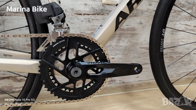 НОВ карбонов шосеен велосипед Argon 18 Equation SRAM Rival AXS D1 DT Swiss | M, снимка 3 - Велосипеди - 55265837