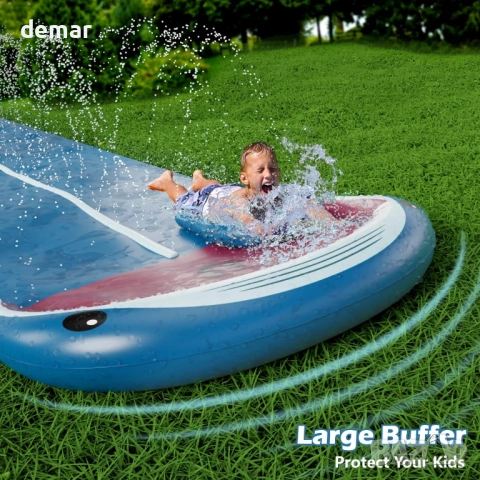 Jasonwell Slip and Water Strip - 6-метрова здрава водна пързалка, снимка 4 - Други - 54631047
