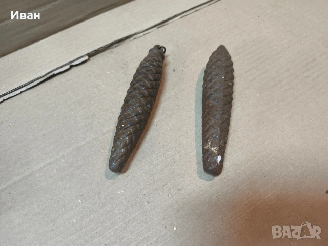 тежести за часовник с куковица / шишарки за часовник 