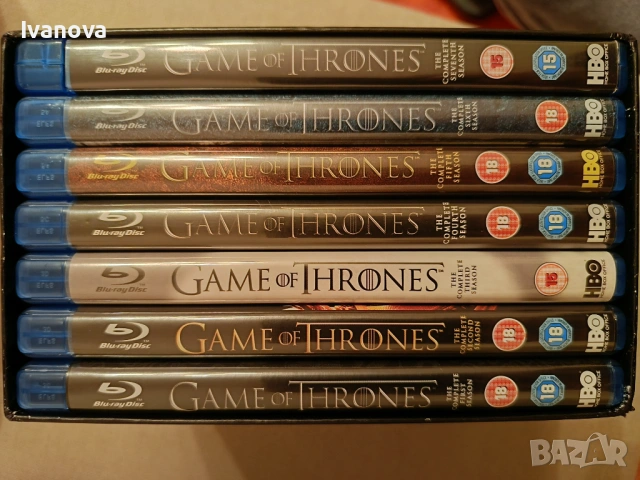 Game of Thrones (seasons 1-7), снимка 3 - Blu-Ray филми - 54071327