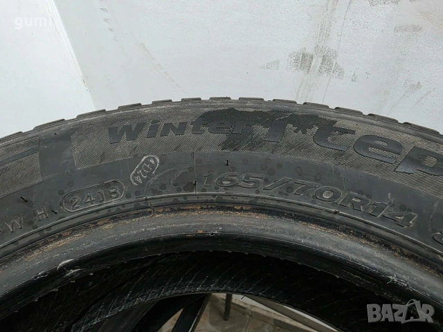 4бр зимни гуми 165/70/14 HANKOOK L05789 , снимка 6 - Гуми и джанти - 54695852