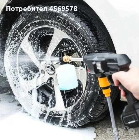 Акумулаторна водоструйка с 2 батерии 48V, снимка 8 - Парочистачки и Водоструйки - 54441600