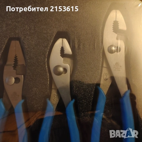 Cornwell Tools 3броя качествени клещи комплект, снимка 6 - Клещи - 54873760