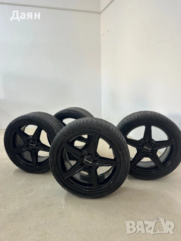 Джанти Mercedes-Benz AMG BORBET спорт пакет 18 с гуми MICHELIN, снимка 15 - Гуми и джанти - 53985509