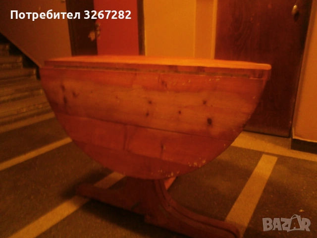 Маса,Сгъваема,Масивна, Естествено Дърво, снимка 13 - Маси - 53991000