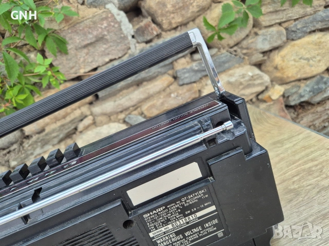 Радиокасетофон Sharp QT-247Y(BK), снимка 9 - Радиокасетофони, транзистори - 55191171