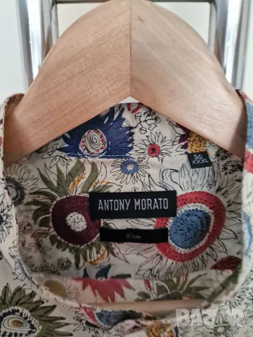 Страхотна мъжка риза ANTONY MORATO слим фит модел , размер 3XL, снимка 6 - Ризи - 55358669