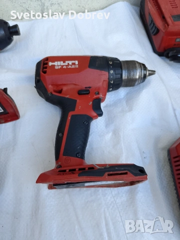 безчетков винтоверт hilti 22v за ремонт