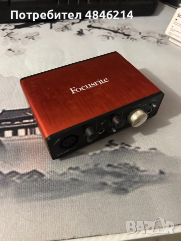 Звукова Карта Focuswrite scarlett, снимка 2 - Видеокарти - 54984262