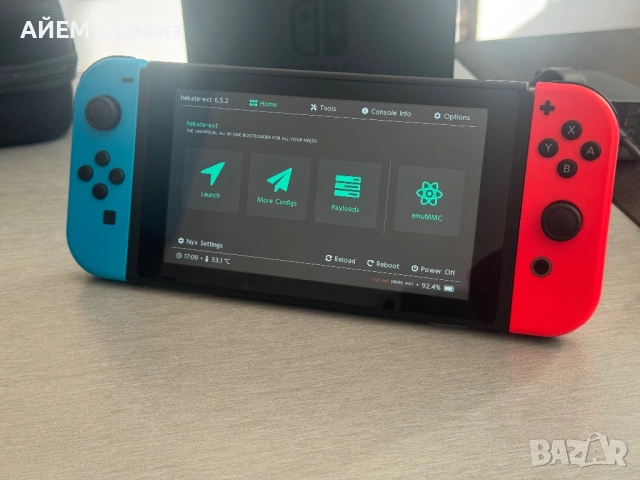 Nintendo Switch с поставен чип, снимка 5 - Nintendo конзоли - 54741447