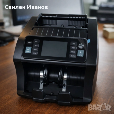 Машина за броене на пари с детекция за фалшиви банкноти STS AL-N66, снимка 3 - Друго търговско оборудване - 54462369