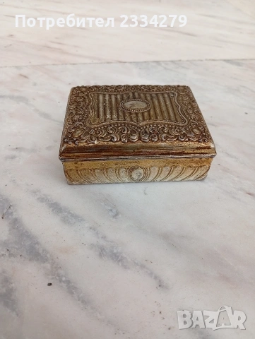 Стара кутийка за бижута,енфие и други дрънкулки , снимка 5 - Антикварни и старинни предмети - 54054457