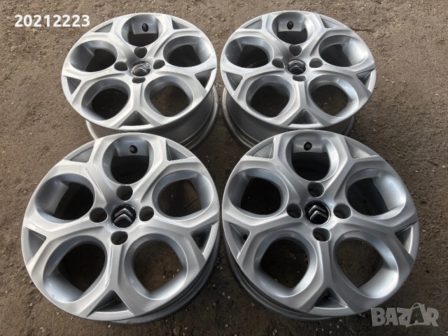 4 броя алуминиеви джанти за Citroen C3,C3 Picasso,C3 Aircross,DS3 16, снимка 2 - Гуми и джанти - 54243941