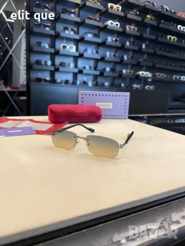 Очила + висок клас калъф + на марката кутия + сертификат + кърпичка miu miu Gucci tom ford , снимка 4 - Слънчеви и диоптрични очила - 55423526