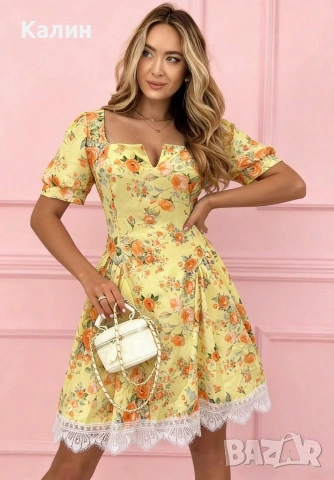 Дамски рокли - три модела - различни цветове - 33€, снимка 5 - Рокли - 54134494