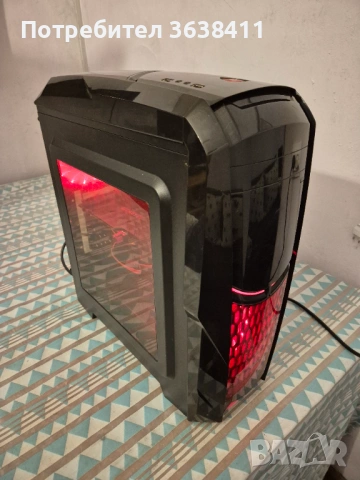 Геймърски компютър гаранция/i3 9100f 16GB,GTX 1060 6GB, 240GB SSD HDD 1TB, снимка 5 - Геймърски - 54097849