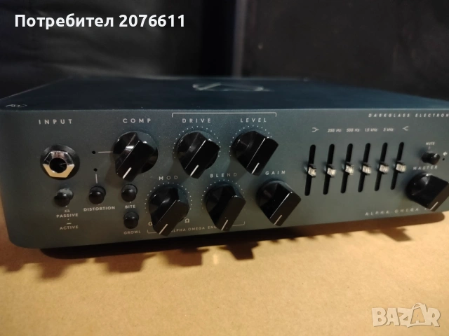 Продавам бас глава Darkglass Alpha·Omega 900 Bass Head