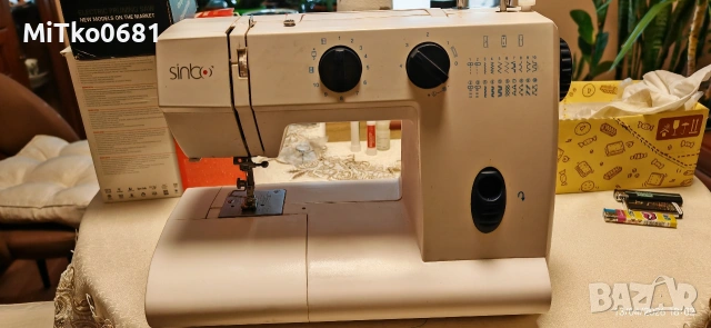 Домакинска шевна машина Sinbo SSW-812. , снимка 4 - Шевни машини - 54183563
