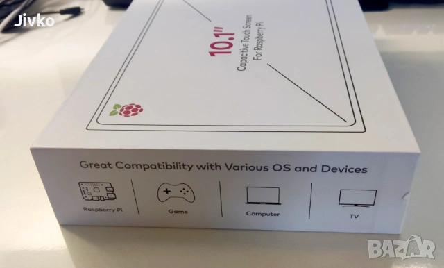 10.1" монитор IPS, Touch, снимка 4 - Монитори - 54909826