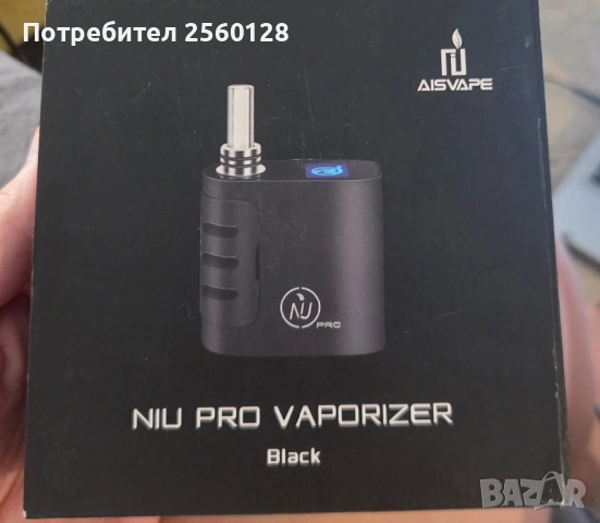 Преносим изпарител AISVAPE NIU-PRO за билки, 160℃-226℃, OLED дисплей, 1400mAh, снимка 3 - Друга електроника - 54838473