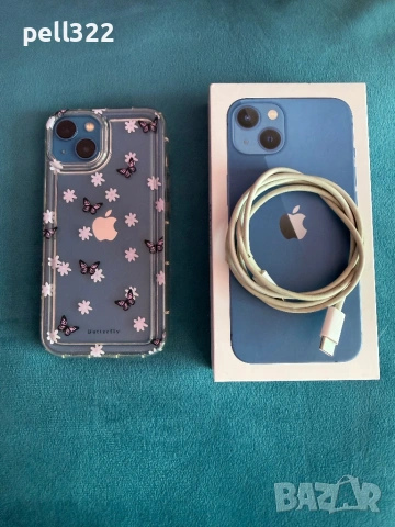 iPhone 13 Blue 128GB, снимка 5 - Apple iPhone - 54954081