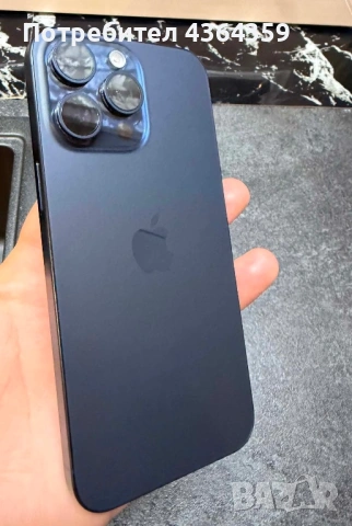 Iphone 15 pro max 256gb blue, снимка 3 - Apple iPhone - 54783184