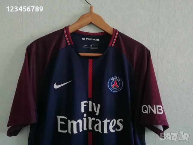 ПСЖ Мбапе оригинална тениска фланелка екип PSG Mbappe Paris Saint Germain Nike , снимка 5 - Тениски - 53353478