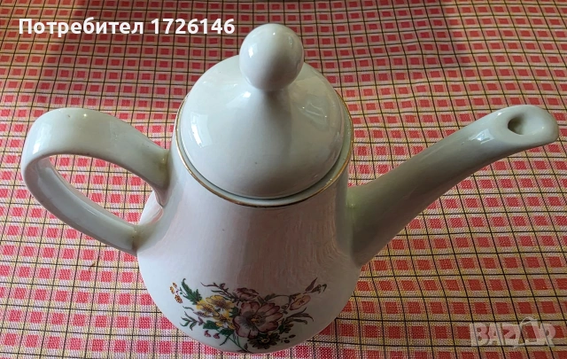 Порцеланов чайник на Китка, Нови Пазар, снимка 5 - Други - 54046658