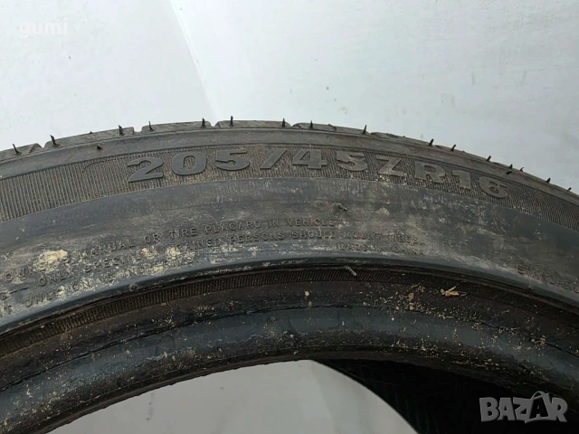 2бр летни гуми 205/45/16 TOMKET L05721 , снимка 4 - Гуми и джанти - 54639985