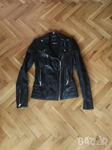 Ново!!! Дамско кожено яке естествена кожа размер XS 