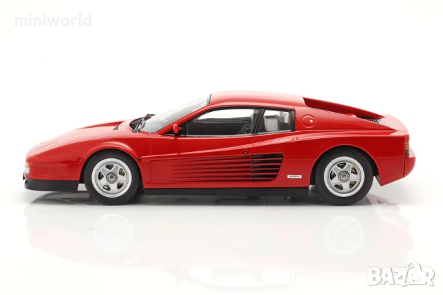 FERRARI TESTAROSSA 1986 - мащаб 1:18 на NN-Scale моделът е нов в кутия, снимка 3 - Колекции - 54709241
